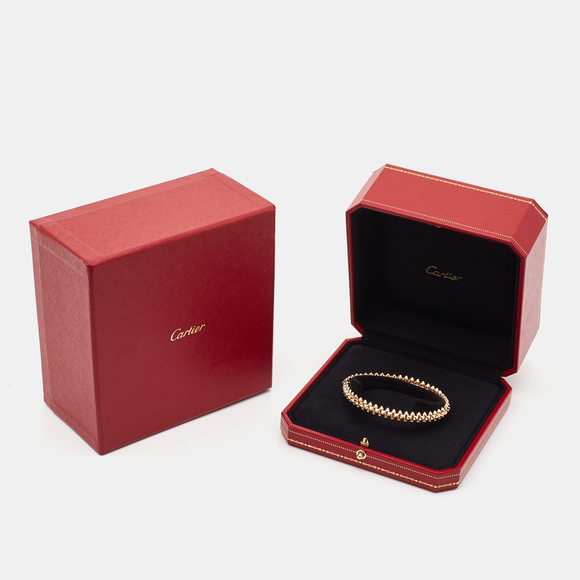 CARTIER Clash De  18K Rose Gold Medium Model Bracelet 17 - Picture 6 of 6